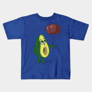 Avocado with balloons Kids T-Shirt